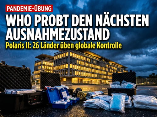 Polaris II: Die WHO probt die nächste Pandemie – während die Welt brennt