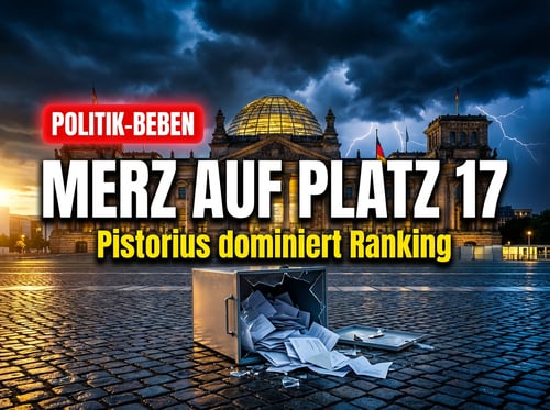 Politiker-Ranking offenbart das ganze Elend der deutschen Parteienlandschaft