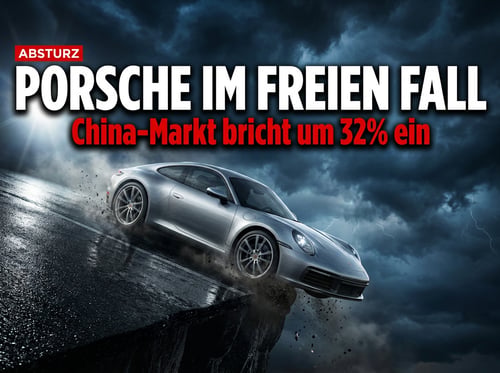 Porsche im freien Fall: Ein deutsches Prestige-Symbol verliert seinen Glanz