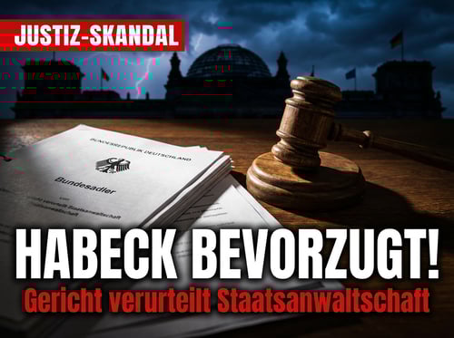 Pressefreiheit mit Füßen getreten: Gericht verurteilt Staatsanwaltschaft wegen Habeck-Bevorzugung