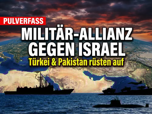 Pulverfass östliches Mittelmeer: Türkei und Pakistan formieren sich gegen Israel
