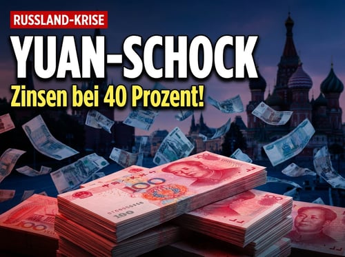 Putins Notbremse: Russlands Zentralbank zwingt Banken zu Yuan-Reserven – Abschied vom Dollar wird teuer