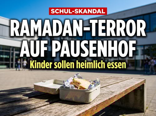 Ramadan-Terror auf dem Pausenhof: Deutsche Kinder sollen heimlich essen – Schulleitung duckt sich weg
