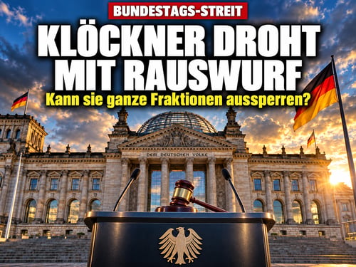Rauswurf-Drohung im Bundestag: Kann Klöckner die AfD einfach aussperren?