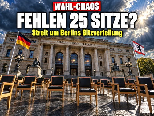 Rechen-Rätsel im Abgeordnetenhaus: Fehlen Berlin 25 Abgeordnete?