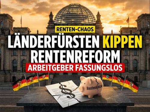 Rentenrevolte der Länderfürsten: Wie sechs Ministerpräsidenten die letzte Reformchance schreddern