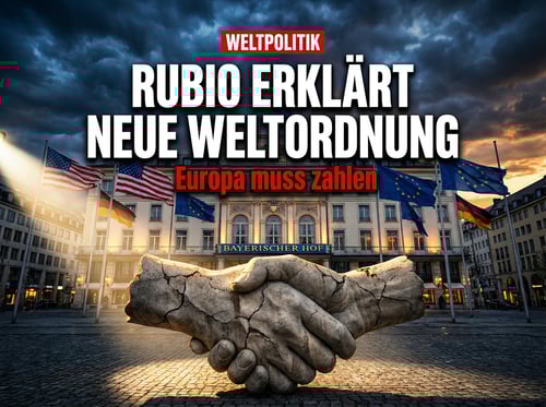 Rubios Münchner Auftritt: Wenn Amerika Europa die „neue Weltordnung" erklärt