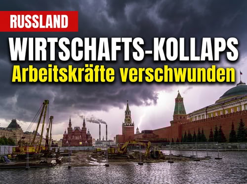 Russlands Wirtschaft am Abgrund: Zentralbankchefin gesteht historischen Arbeitskräftemangel ein