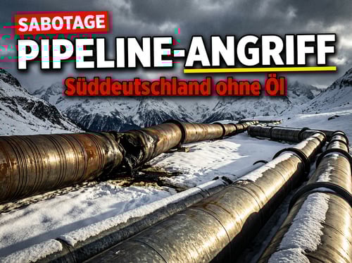 Sabotage-Anschlag auf Pipeline: Süddeutschlands Kraftstoffversorgung stand auf der Kippe