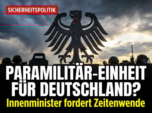 Sachsens Innenminister fordert paramilitärische Einheiten – Zeitenwende oder Tabubruch?