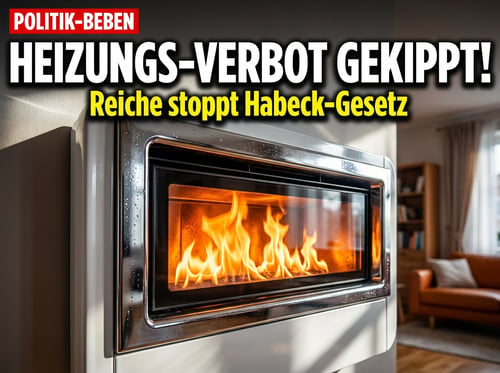 Schluss mit dem grünen Heizungs-Diktat: Reiche begräbt Habecks Energiewende-Albtraum