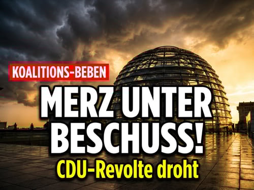 Schwarz-Rot vor dem Aus? CDU-Schwergewicht bläst zur Revolte gegen Merz