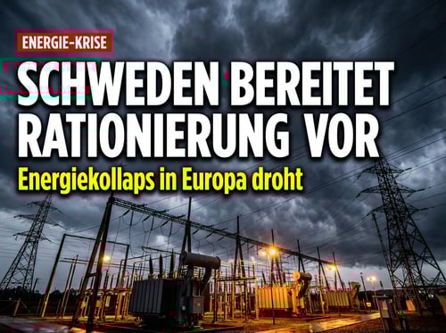Schweden rüstet sich für den Blackout: Wenn Regierungen ihre Bürger auf Rationierung vorbereiten