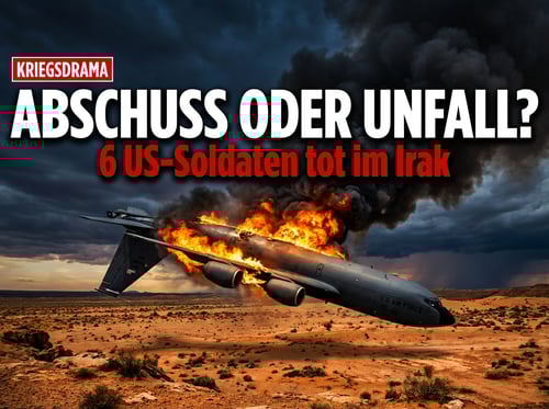 Sechs US-Soldaten tot: Tankflugzeug-Absturz im Irak wirft brisante Fragen auf