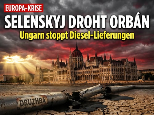 Selenskyj droht Orbán unverhohlen – und Europa schweigt