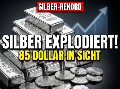 Silber auf dem Weg zu 85 Dollar: Warum das weiße Edelmetall 2026 alle Erwartungen sprengen könnte