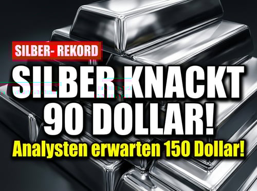 Silber durchbricht die 90-Dollar-Marke: Ein historischer Moment für Edelmetallanleger