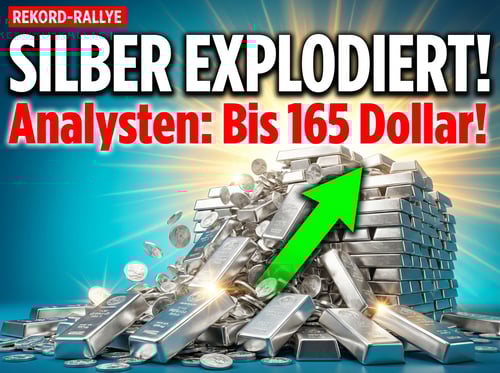 Silber im Höhenrausch: Analysten prognostizieren spektakuläre Preisexplosion bis 165 Dollar