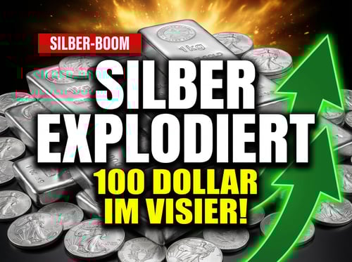Silber im Höhenrausch: Das weiße Metall stürmt auf die magische 100-Dollar-Marke zu