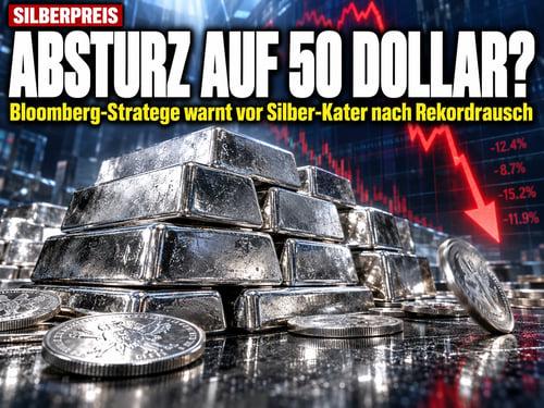 Silber-Kater nach dem Rekordrausch: Droht jetzt der Absturz auf 50 Dollar?