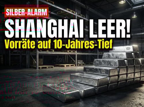 Silberknappheit in Shanghai: Lagerbestände auf Zehnjahrestief – ein Weckruf für Anleger