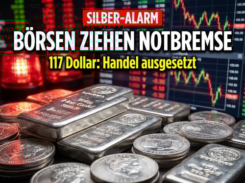 Silbermarkt im Ausnahmezustand: Börsen ziehen die Notbremse