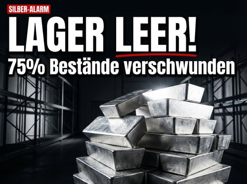 Silbermarkt vor dem Kollaps: COMEX-Lager um 75 Prozent geschrumpft – Industrie kämpft um jede Unze