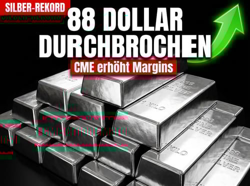 Silberpreis durchbricht historische Marke: CME reagiert mit Margin-Anpassungen