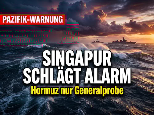 Singapur warnt: Hormuz ist nur die Generalprobe – der eigentliche Sturm braut sich im Pazifik zusammen