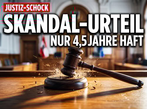 Skandalurteil in Wien: Kinderschänder kommt mit viereinhalb Jahren davon