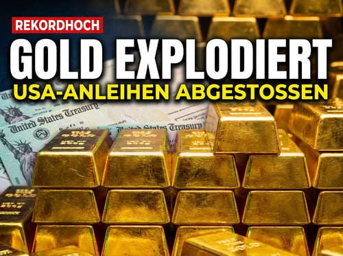 Skandinavische Pensionsfonds stoßen US-Staatsanleihen ab – Gold erreicht historisches Allzeithoch