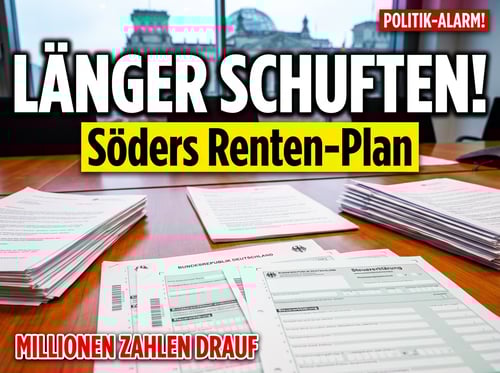 Söders dreiste Forderung: Deutsche sollen noch länger schuften – während Millionen in der sozialen Hängematte liegen