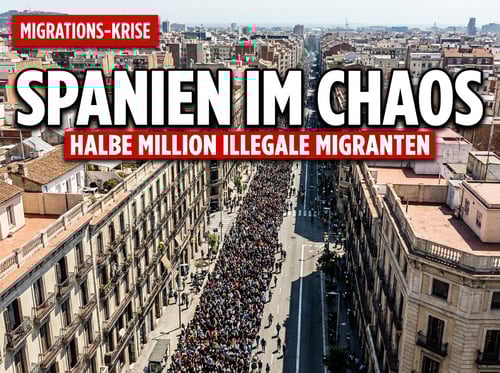 Spaniens Kollaps hat begonnen: Sánchez öffnet die Schleusen für eine halbe Million Illegale