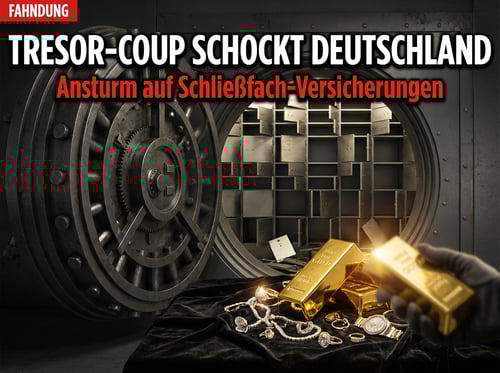 Spektakulärer Tresor-Coup: Deutsche stürmen zu Schließfach-Versicherungen