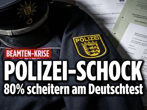 Sprachverfall bei der Polizei: Wenn Beamte kein Deutsch mehr können