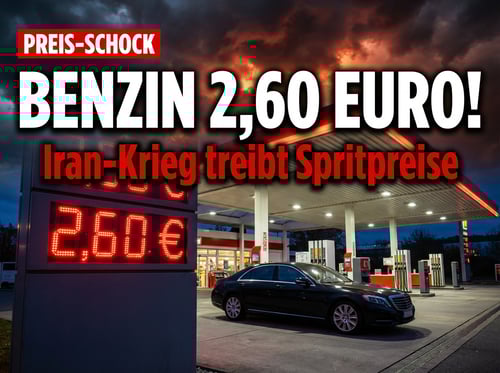 Spritpreise vor dem Schock: Iran-Krieg könnte Benzin auf 2,60 Euro katapultieren