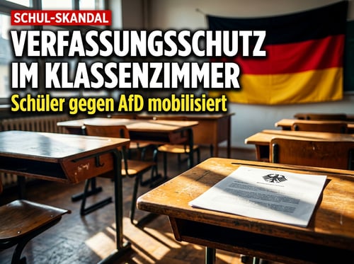 Staatliche Meinungsmache im Klassenzimmer: Verfassungsschutz agitiert Schüler gegen die AfD