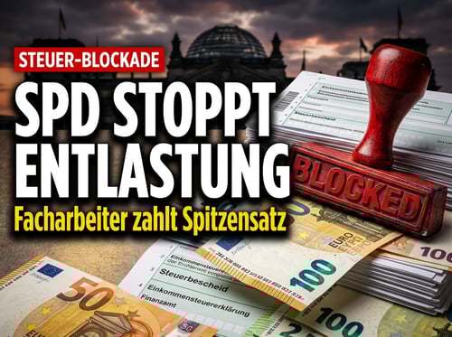 Steuerdebatte in der Koalition: SPD blockiert CDU-Entlastungspläne – und der Bürger zahlt weiter drauf