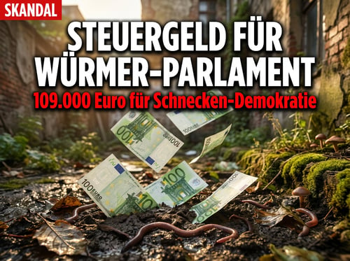 Steuergeld für Würmer-Parlamente: Wie die Bundeszentrale für politische Bildung 100.000 Euro im Berliner Hinterhof versickern lässt