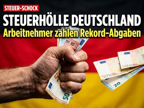 Steuerhölle Deutschland: Wie der Staat seinen fleißigen Bürgern gnadenlos in die Tasche greift
