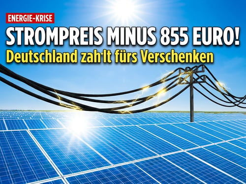 Stromchaos im Mai: Wenn Sonnenenergie zur Belastung wird und Deutschland für seinen Strom auch noch zahlt