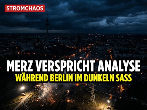 Stromchaos in Berlin: Merz' Analyse-Ankündigung entlarvt politische Hilflosigkeit