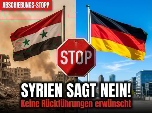 Syrien bittet Deutschland: Schickt eure kriminellen Landsleute bloß nicht zurück!