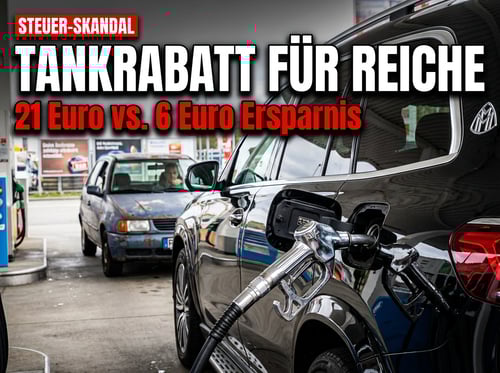 Tankrabatt als Geschenk an die Besserverdiener: Wenn Entlastung die Falschen entlastet
