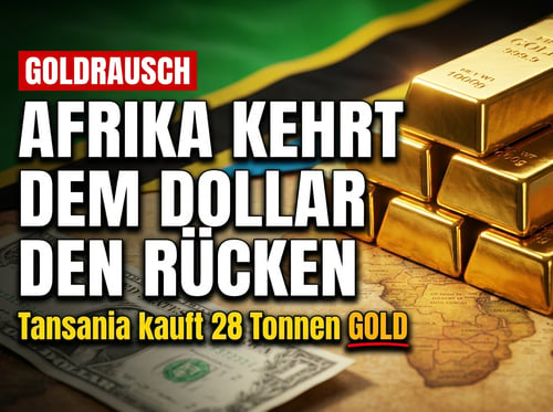 Tansania rüstet auf: Wie afrikanische Zentralbanken dem Dollar den Rücken kehren – und auf Gold setzen