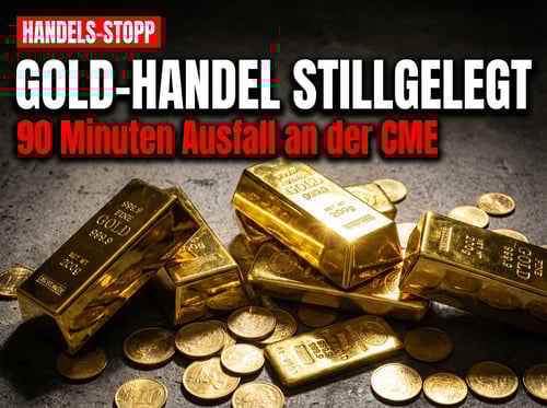 Technisches Versagen an der CME: Wenn der Goldhandel plötzlich stillsteht