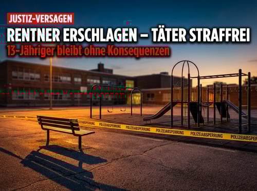 Tödlicher Angriff in Essen: 13-Jähriger erschlägt Rentner – und bleibt straffrei