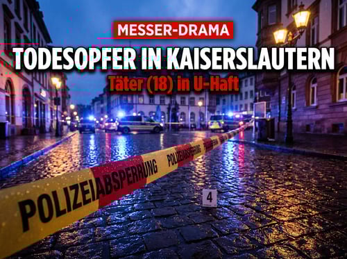 Tödlicher Messerangriff in Kaiserslautern: 22-Jähriger erliegt seinen Verletzungen