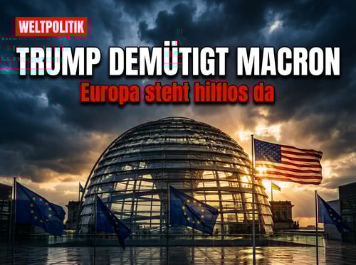 Trump demütigt Macron: „Nicht mehr lange da" – Grönland-Streit offenbart Europas Schwäche