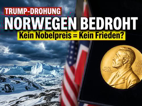 Trump droht Norwegen: Kein Friedensnobelpreis, kein Frieden mehr?